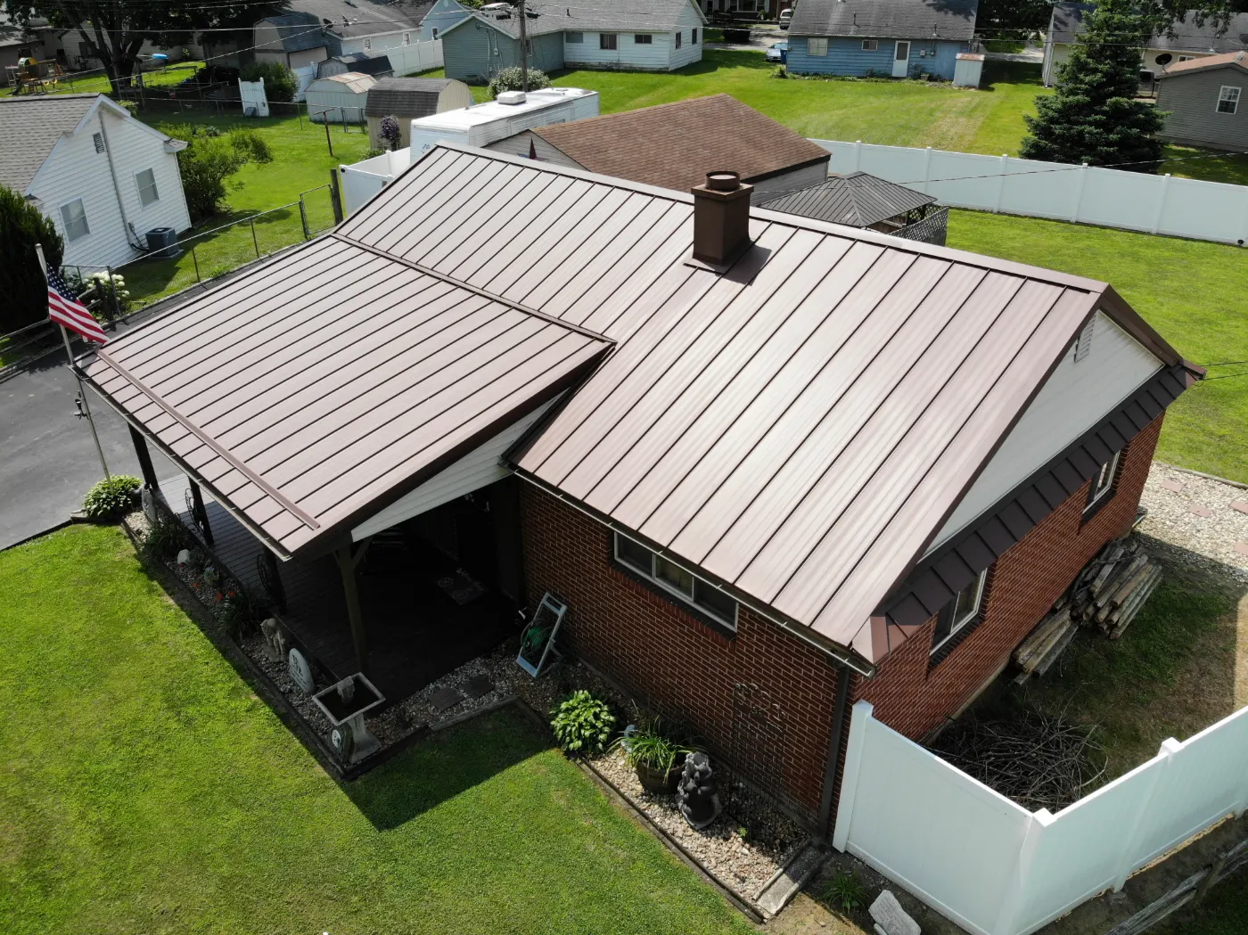 Commercial roof inspection documented in Sheffield Park